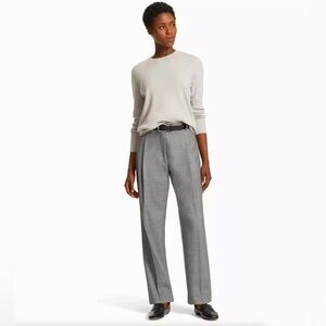 MM LaFleur The Elliott Trouser 2.0 Black/White Sharkskin Size 10